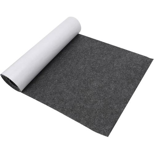 Feutre autocollant - 40 x 220 cm - Bâton autocollant en feutre - Multi-usage - Pour boîte - Pour boîte Liner Cup Mat Cadre photo - Pieds de table - Pieds de table DIY Halloween - 1 mm (l)