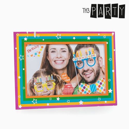 Accessoires D'anniversaire Pour Photos Amusantes Th3 Party (Pack De 5)