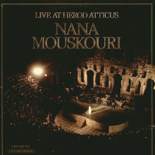 Nana Mouskouri Live At Herod Atticus 2xlp