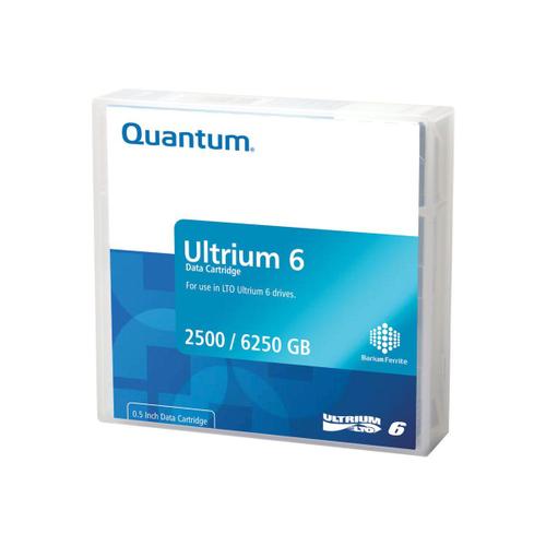 Quantum - 20 x LTO Ultrium 6 - 2.5 To / 6.25 To - noir - pack bibliotheque