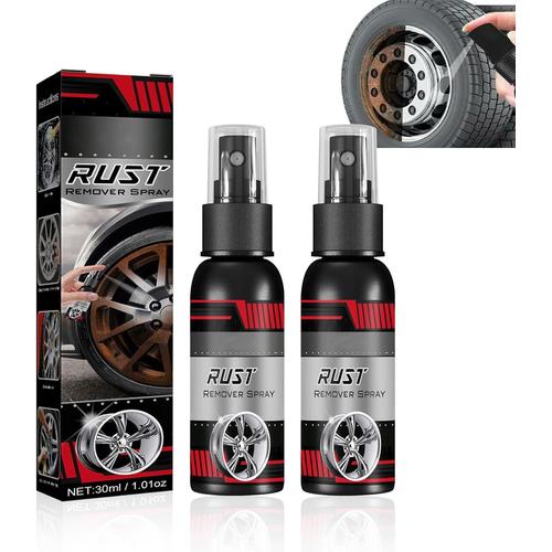 Enlève La Rouille En Spray, Convertisseur De Rouille, Rust Remover Spray, Multifonction Dégrippant De Rouille Pour Entretien Et Nettoyage (30ml * 2pcs)