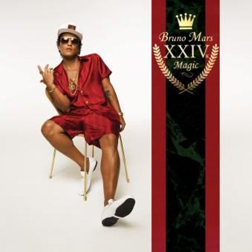 Autocollant/Sticker Promotionnel Bruno Mars Xxivk Magic - Officiel