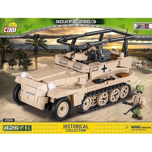 Char Sd.Kfz 250/3 - 426 Pièces - 1 Figurine Cobi