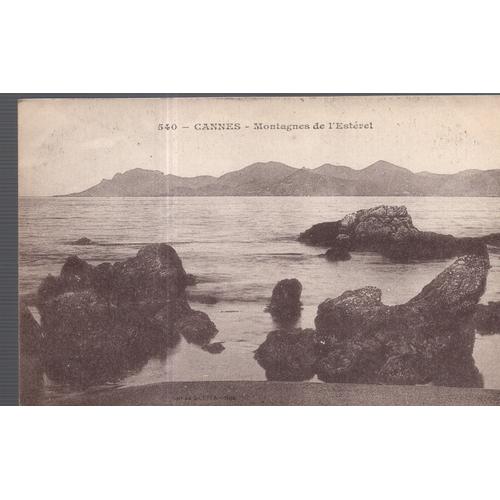 Carte Postale De Cannes (Alpes Maritimes) Montagnes De L' Estérel (Réf.540)