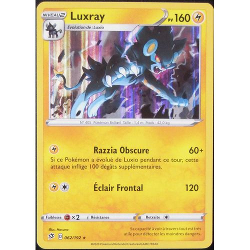 Luxray Holo - Clash Des Rebelles - 62/192