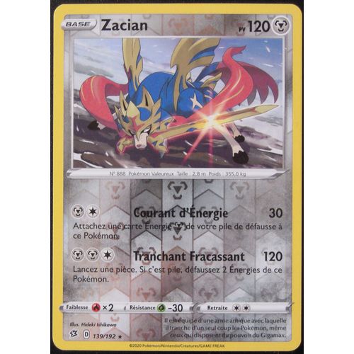 Zacian Reverse - Clash Des Rebelles - 139/192