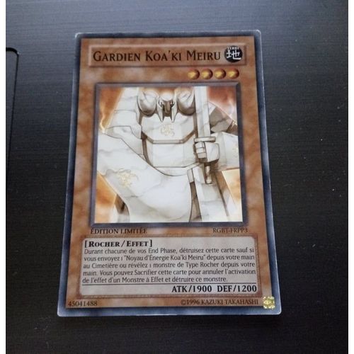 Yu-Gi-Oh ! Gardien Koa'ki Meiru Rgbt-Frpp3 Super Rare