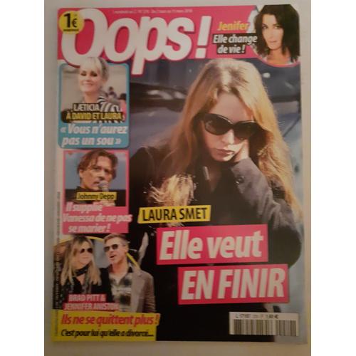 Oops N° 270, Laura Smet, Elle Veut En Finir !