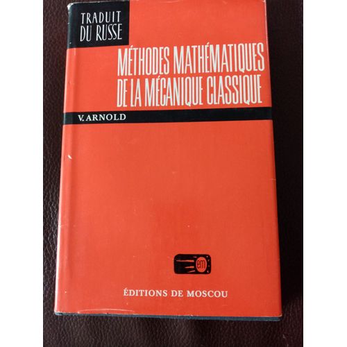 Méthodes Mathématiques De La Mécanique Classique