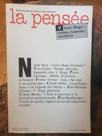 Pensee (La) - N°245 (Mai-Juin 1985): Victor Hugo Féministe?; Peuple, Individu, Humanité Chez Victor