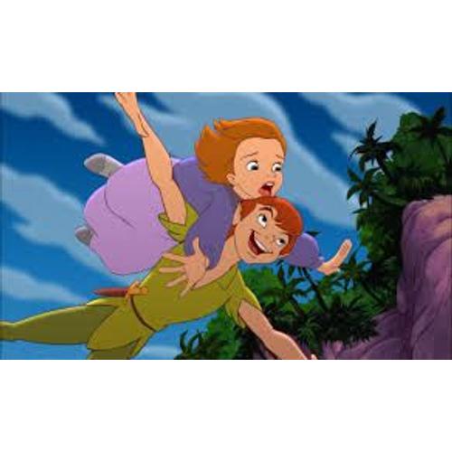 Peter Pan 2 Retour Au Pays Imaginaire - Walt Disney - 2002 - 5 Photos D'exploitation Du Film 28x35,5