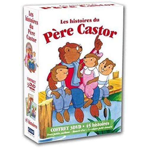 Les Histoires Du Père Castor - Coffret 3 Dvd - Pack