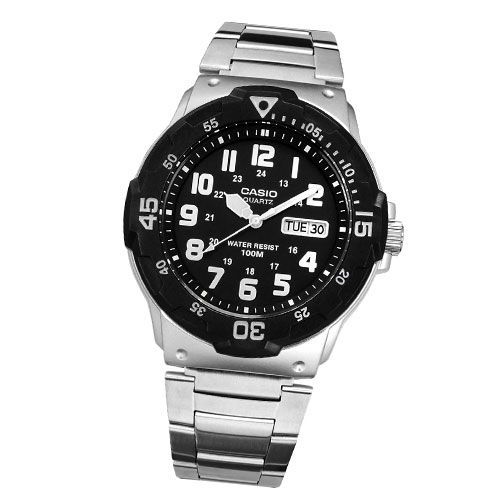 Casio Montre Argent Analogique Hommes Casio Collection Mrw-200hd-1bvef