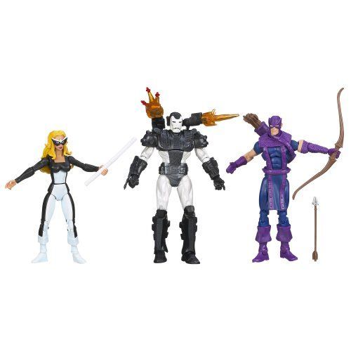 Hasbro Marvel Universe The West Coast Avengers Figure 3-Pack 4 Inches