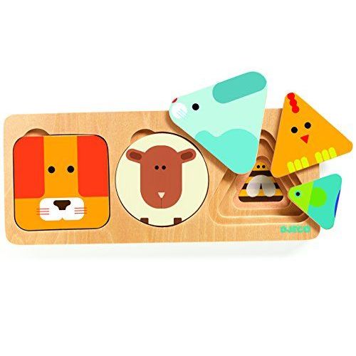 Djeco Animabasic Wooden Puzzle