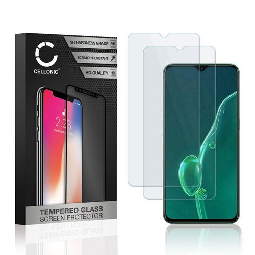 2x Protection D'écran En Verre Realme X2 (2.5d, 9h, 0,33mm, Full Glue) Verre Trempé