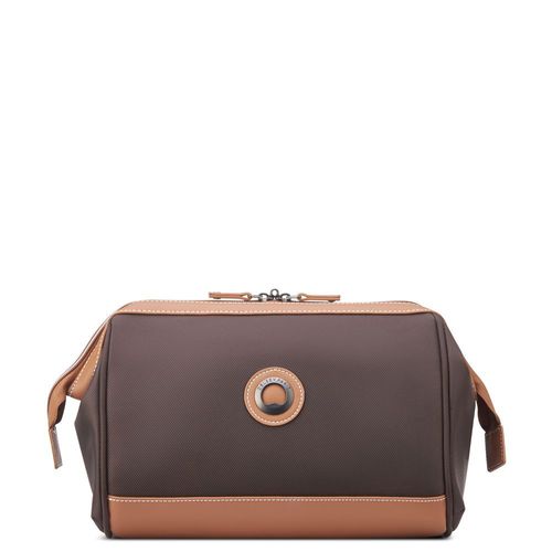 DELSEY PARIS - CHATELET AIR 2.0 - Trousse De Toilette souple 21 cm x 34 cm x 12 cm cm - 8 L - XS - Marron