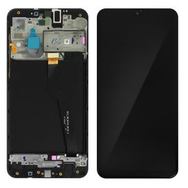 Écran Lcd Samsung Galaxy A10 Bloc Complet Tactile Compatible Noir