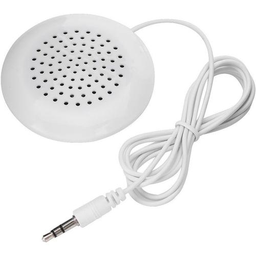 Redxiao Haut-Parleur de Caisson de Basses, Haut-Parleur stéréo, Mini Haut-Parleur, Mini Haut-parleurs 3,5 mm pour téléphone pour Lecteur CD MP3 MP4