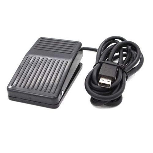 Pédale de commande USB multifonctionnelle à pied unique, interrupteur optique à une touche, programme d'ordinateur, clavier, souris, jeu d'action