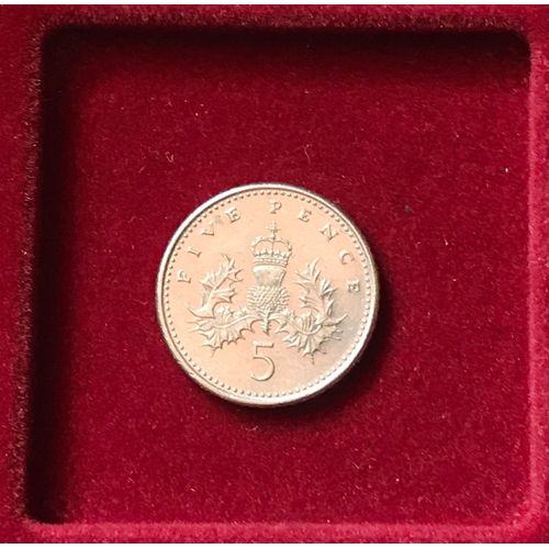 5 Pence - Elizabeth I I 3e Effigie - Royaume Uni - 1991