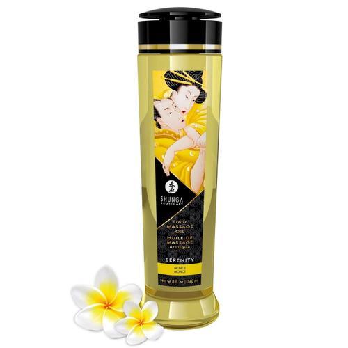 Huile De Massage Serenity Saveur Monoi - 240 Ml Shunga Erotic Art 