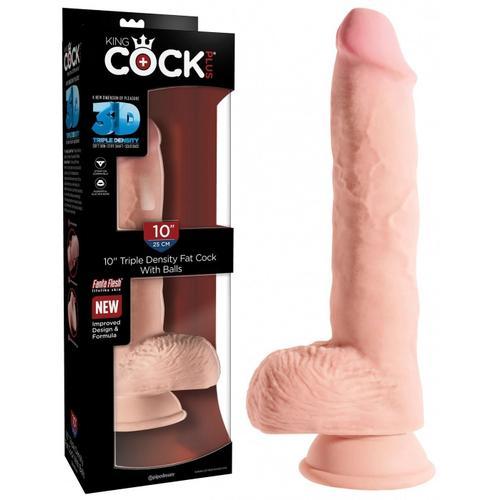 Gode Triple Densite Toucher Peau - 28 Cm King Cock