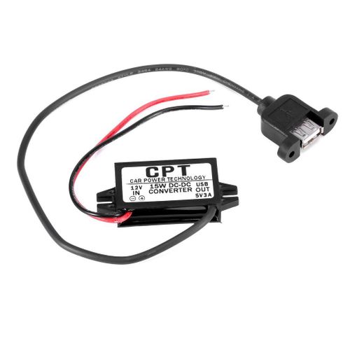 Chargeur De Voiture 5 Types, Convertisseur Cc 12v À 5v 3a 15w Avec Câble Micro Usb, Livraison Directe