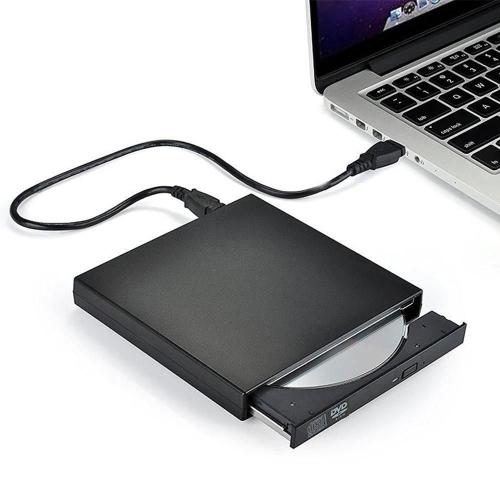 Lecteur DVD externe Portable USB 2.0 Ultra Speed CD-ROM, Support de disque pour MacBook Air/Pro, PC Portable, graveur DVD de bureau