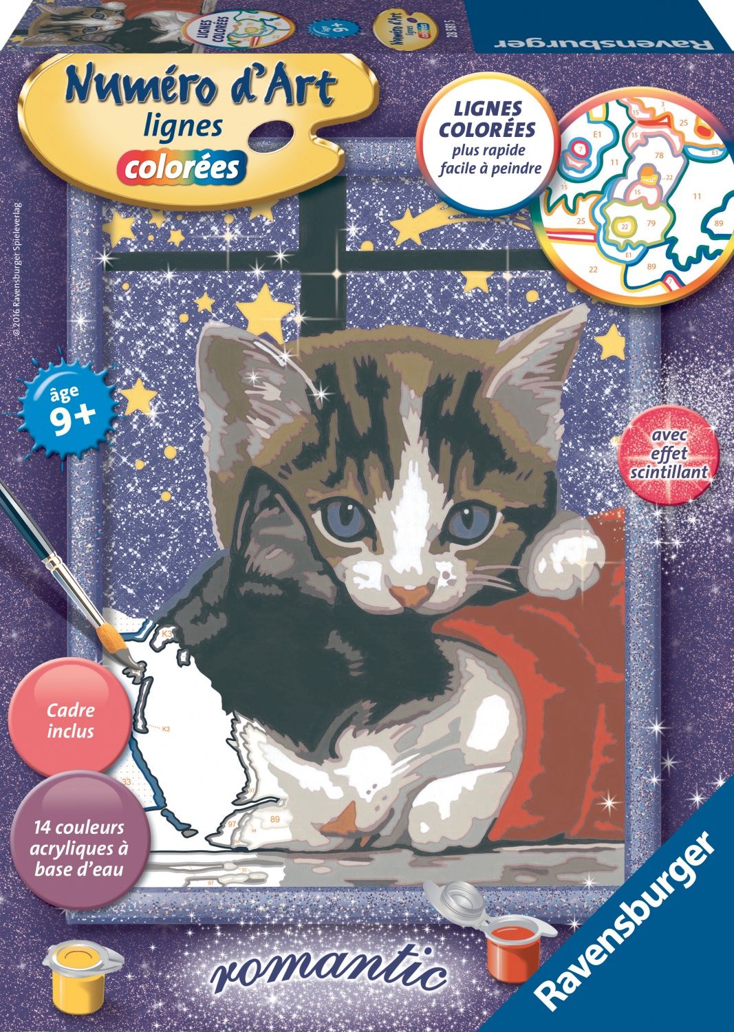 Artistique Numero D Art Moyen Chatons Dans La Nuit Rakuten