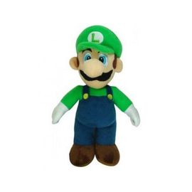 Peluche Luigi 30 Cm - Plombier Classique - Peluche Licence Super Mario - Enfant