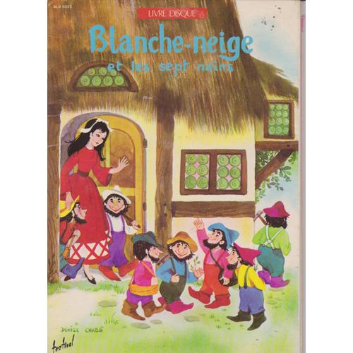 Livre Disque Blanche -Neige Et Les Sept Nains Alb 5023