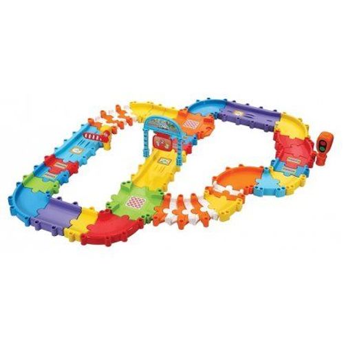 Tut Tut Bolides - Super Pack Multipiste Twist 46 Pieces Et Accessoires - Circuit Vehicule Vtech - Extension Univers Tut Tut Bolides, Animo, Copains