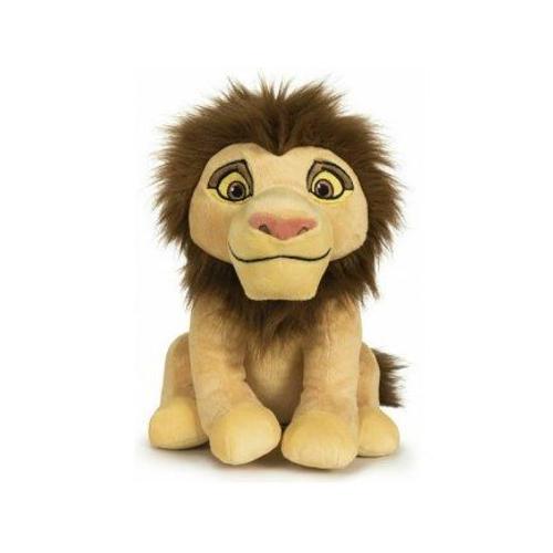 Peluche Disney Le Roi Lion : Lion Mufasa 29 Cm - Doudou Enfant - Licence Disney