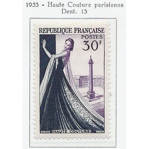 Yvert N° 941. Haute Couture Parisienne. Neuf Sc** (Mnh)