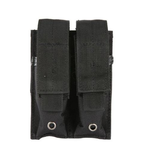 Étui En Nylon Multicolore 600d Tactique Molle, Double Pistolet, Poche Pour Chargeur Mag, Étui Fermé De 9mm, Combat Militaire Airsoft En Plein Air