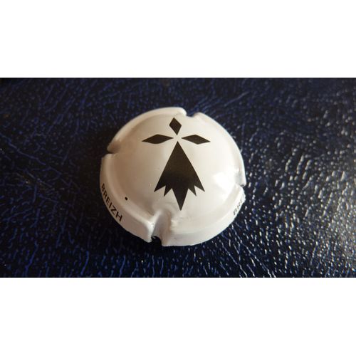 Capsule De Cidre = " Breizh " - Une Hermine - Petite Cidrerie Artisanale Des Côtes D'armor 22 - Rareté