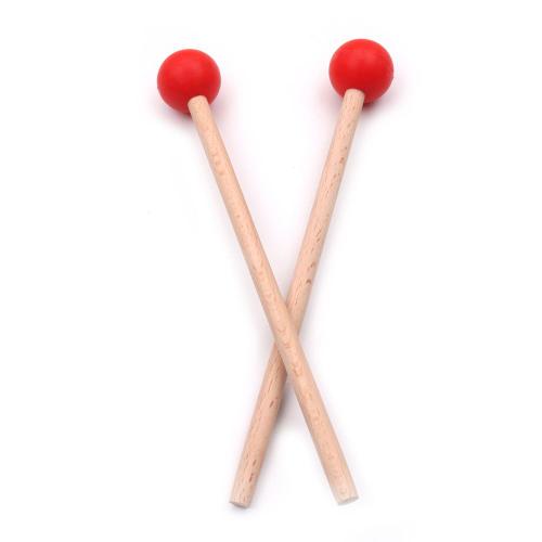 Accessoires D'instruments De Percussion, 1 Paire, Langue Professionnelle, Tambour, Baguettes, Xylophone, Marimba, Maillet Pour Enfants Et Adultes