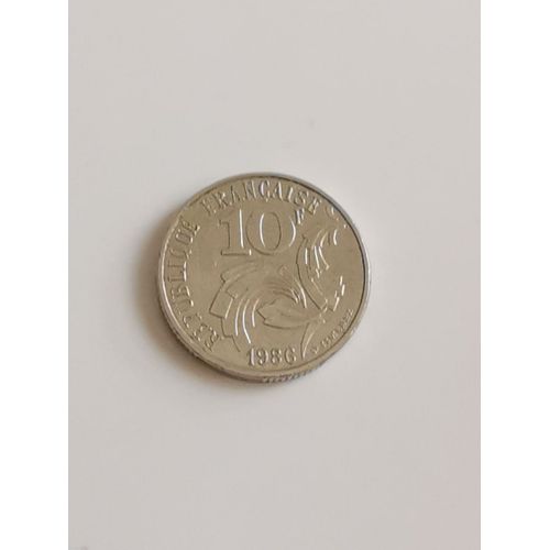 Pièce De 10 Francs 1986