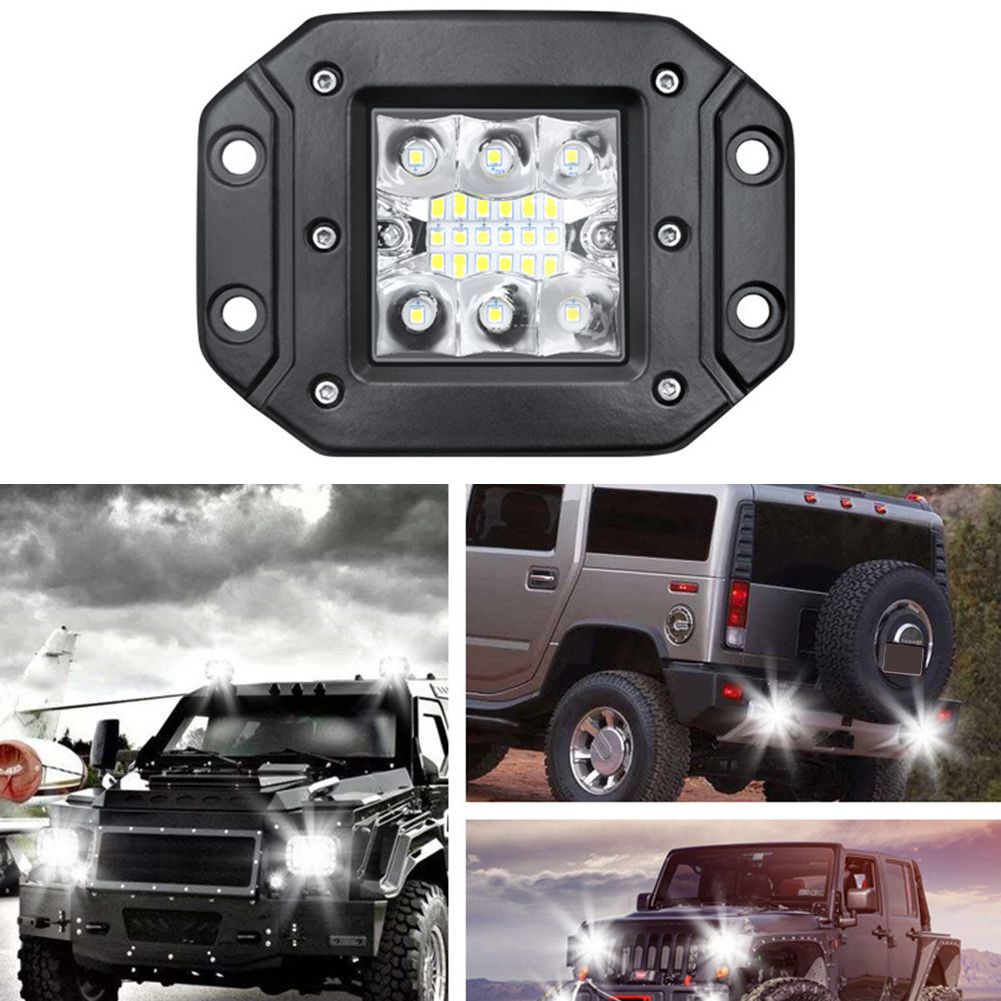 Feu De Jour Led Carr De 5 Pouces, 39w, Projecteur Avec Gran... - 3