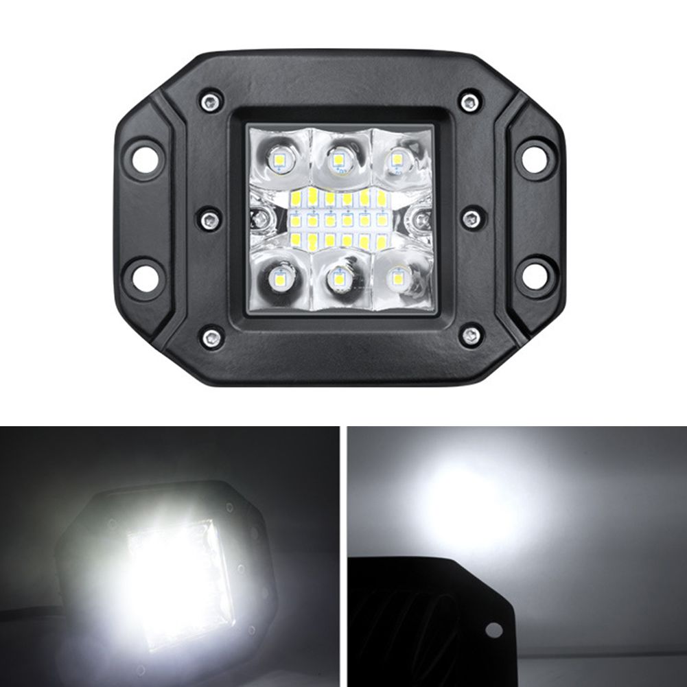 Feu De Jour Led Carr De 5 Pouces, 39w, Projecteur Avec Gran... - 4