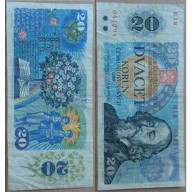 20 Korun (Tchécoslovaquie)