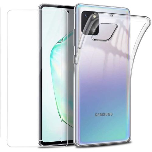 Protection Intégrale 360 Degres Samsung Galaxy Note 10 Lite : Coque Gel De Protection En Tpu Invisible Arrière Transparente Et Protection Écran Classique Nouveau Galaxy Note 10 Lite - Accessoires Pochette Case