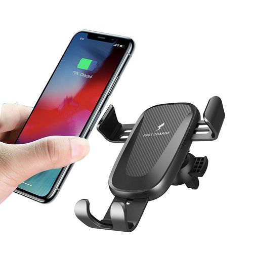 Support Universel De Voiture Avec Chargeur Sans Fil Qi Wireless À Induction Pour Oneplus 8 - Station De Chargement Nouveau One Plus 8