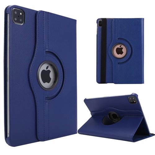 Housse Nouvel Apple Ipad Pro 11 2020 Wifi - 4g/Lte Bleue Navy - Etui Coque Bleu Foncé De Protection 360 Degrés Tablette New Ipad Pro 11 Pouces 2020 - Accessoires Pochette Xeptio !