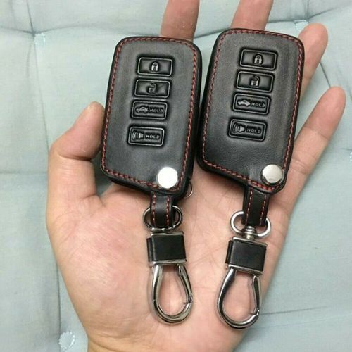 Étui En Cuir Pour Lexus, 4 Boutons, Porte-Sac À Télécommande, Porte-Clés De Voiture, Coque