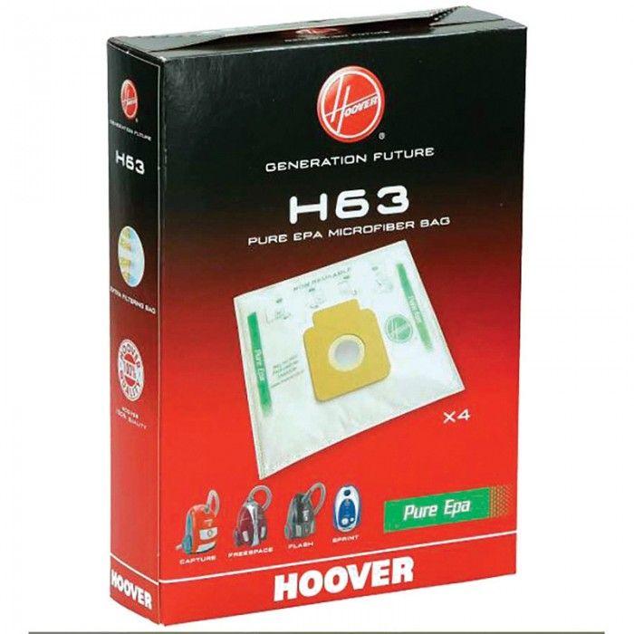 Sacs microfibre pure epa H63 aspirateur HOOVER - 35600536