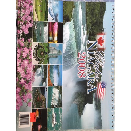 Chutes Niagara 2008 - Canada- Calendrier Souvenir