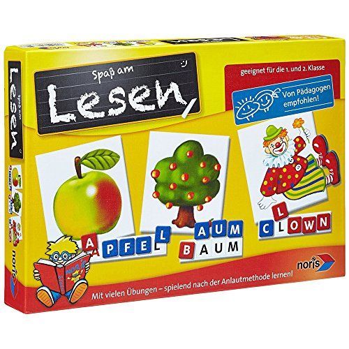 Noris Spiele 606076340 - Lesen Kinderspiel