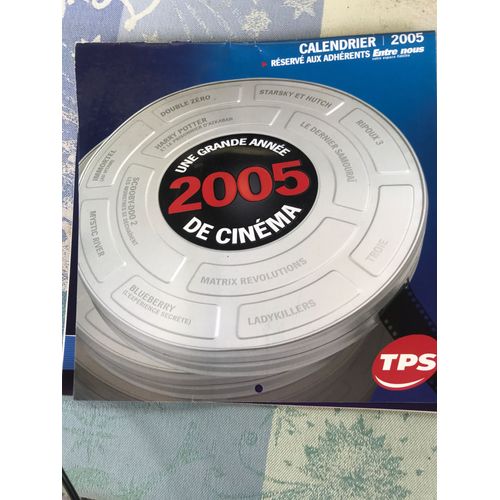 Tps - Calendrier 2005 - Une Grande Année De Cinema